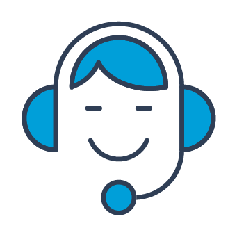 Icon shows a person wearing a headset.
